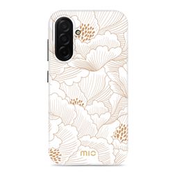 MIO Samsung Galaxy A27 MagSafe Hoesje Hardcase Backcover - White Roses