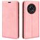 Mobigear Retro Slim HONOR Magic 4 Lite Hoesje Bookcase Portemonnee - Roze