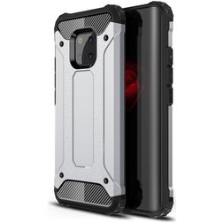 Mobigear Outdoor Huawei Mate 20 Pro Hoesje Hardcase Backcover Shockproof - Zilver