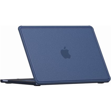 Mobigear Shockproof Slim Dunne MacBook Neo 13 Inch (2026) Hoes Hardshell Laptopcover MacBook Case - Indigo - Model A3404