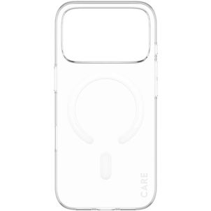 CARE by PanzerGlass SL1M Doorzichtig iPhone 17 Pro MagSafe Hoesje Hardcase Extra Dun Backcover - Transparant