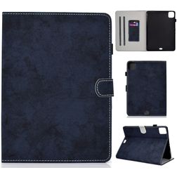 Mobigear Folio iPad Air 4 (2020) Hoes Bookcase + Stylus Houder - Donkerblauw
