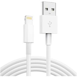 Mobigear USB-A naar Apple Lightning Kabel 1 Meter - Wit