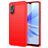 Mobigear Brushed Slim OPPO A17 Hoesje Flexibel TPU Backcover - Rood