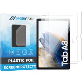 Mobigear Samsung Galaxy Tab A8 10.5 (2021) Screenprotector Folie - Case Friendly (3-Pack)