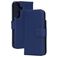 Mobiparts Samsung Galaxy S25 Hoesje Bookcase - Blauw