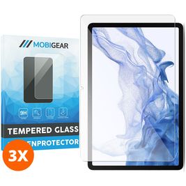 Mobigear Samsung Galaxy Tab S9 Glazen Screenprotector - Case Friendly (3-Pack)