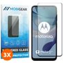 Mobigear Premium Motorola Moto G53 5G Glazen Screenprotector - Case Friendly - Zwart (3-Pack)