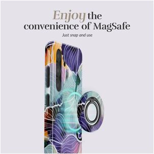 MIO Holder MagSafe Telefoon Ring - Flowers Universeel