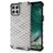 Mobigear Honeycomb iPhone 12 Pro Max Hoesje Hardcase Backcover Shockproof - Grijs