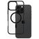 CARE by PanzerGlass Flagship iPhone 16 Pro Max MagSafe Hoesje Hardcase Backcover - Transparant / Zwart