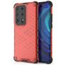 Mobigear Honeycomb Huawei P40 Pro Plus Hoesje Hardcase Backcover Shockproof - Rood
