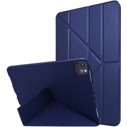 Mobigear Origami iPad Air 11 Inch (2025) Hoes Bookcase - Donkerblauw