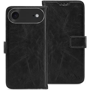 My Style Flex Wallet iPhone Air Hoesje Bookcase Portemonnee - Zwart