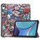Mobigear Tri-Fold iPad Mini 7 (2024) Hoes Bookcase - Graffiti