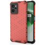 Mobigear Honeycomb Realme C35 Hoesje Hardcase Backcover Shockproof - Rood