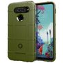 Mobigear Rugged Shield LG K51s Hoesje Flexibel TPU Backcover Shockproof - Groen