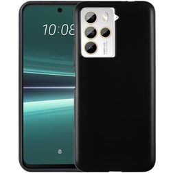 Mobigear Colors HTC U23 Pro Hoesje Flexibel TPU Backcover - Zwart
