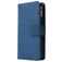 Mobigear Zipper Huawei P40 Hoesje Bookcase Portemonnee - Blauw