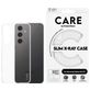 CARE by PanzerGlass Fashionable Doorzichtig Samsung Galaxy S24 FE Siliconen Hoesje Backcover - Transparant