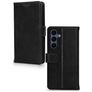 Mobilize Wallet Samsung Galaxy S26 FE Hoesje Echt Leer Bookcase Portemonnee - Zwart