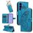 Mobigear Butterfly Samsung Galaxy S26 Hoesje Bookcase Portemonnee - Blauw
