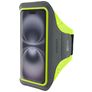 Mobiparts Comfort Fit Telefoonhouder Hardlopen iPhone 16 Sport Hoesje Neopreen Sportarmband - Neon Green