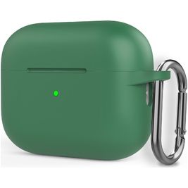 Mobigear Classic Apple AirPods Pro 2 Hoesje Flexibel Siliconen - Groen