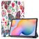 Mobigear Tri-Fold Samsung Galaxy Tab S6 Lite Hoes Bookcase - Vlinders