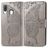 Mobigear Butterfly Samsung Galaxy A40 Hoesje Bookcase Portemonnee - Grijs