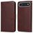 Mobigear Wallet iPhone Air Hoesje Bookcase Portemonnee - Bruin