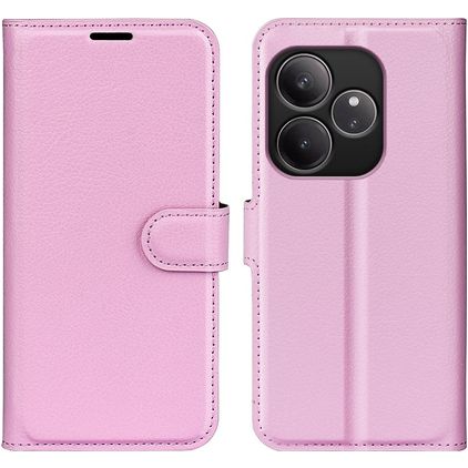 Mobigear Classic Realme GT 6 Hoesje Bookcase Portemonnee - Roze