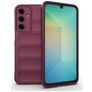 Mobigear Bumpy Samsung Galaxy A16 Hoesje Flexibel TPU Backcover - Rood