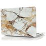 Mobigear Marble MacBook Pro 13 Inch (2008-2012) Hoes Hardshell Laptopcover MacBook Case - Bruin - Model A1278