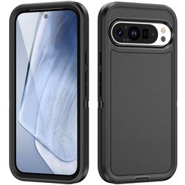 Mobigear Rugged Google Pixel 9 Pro Hoesje Hardcase Backcover Shockproof - Zwart