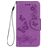 Mobigear Butterfly iPhone XS Hoesje Bookcase Portemonnee - Paars