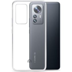 Mobilize Gelly Doorzichtig Xiaomi 12 Pro Hoesje Flexibel TPU Backcover - Transparant