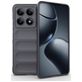 Mobigear Bumpy Xiaomi 14T Pro Hoesje Flexibel TPU Backcover - Grijs