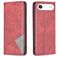 Mobigear Rhombus Slim iPhone Air Hoesje Bookcase - Rood