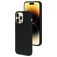 Mobiparts iPhone 14 Pro Max Siliconen Hoesje Backcover - Zwart