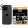 PanzerGlass Hoops iPhone 16 Pro Max Glazen Camera Lens Protector - Case Friendly - Zwart