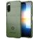 Mobigear Rugged Shield Sony Xperia 10 III Hoesje Flexibel TPU Backcover Shockproof - Groen