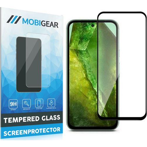 Mobigear Premium Google Pixel 8a Glazen Screenprotector - Case Friendly - Zwart