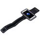 Mobigear Telefoonhouder Hardlopen iPhone SE (2020) Sport Hoesje Neopreen Sportarmband - Zwart