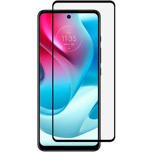 Mobigear Premium Motorola Moto G60s Glazen Screenprotector - Case Friendly - Zwart