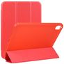 Mobigear Tri-Fold Gel iPad Mini 7 (2024) Hoes TPU,Kunstleer Bookcase - Rood