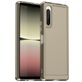Mobigear Crystal Sony Xperia 10 V Hoesje Flexibel TPU Backcover - Grijs