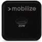 Mobigear Essentials Single USB-C Oplader Apple Lightning 1 Meter Power Delivery 20W - Zwart