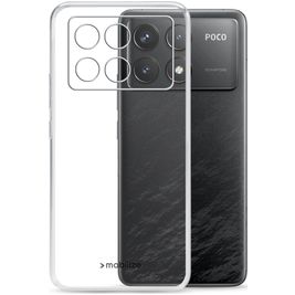 Mobilize Gelly POCO F6 Pro Hoesje Flexibel TPU Backcover - Zwart