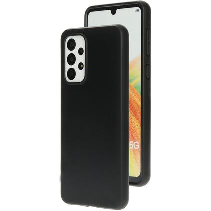 Mobiparts Classic Samsung Galaxy A33 Hoesje Flexibel TPU Backcover - Matt Black